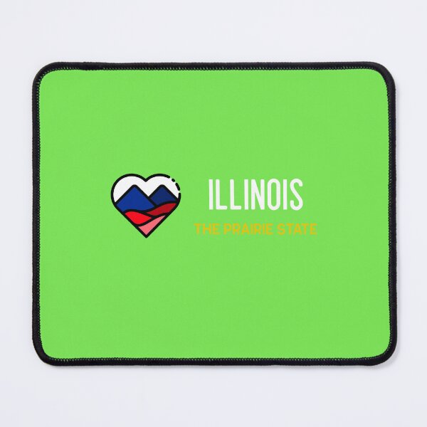 Item preview, Illinois State Heart Logo designed and sold by GlobalSightseer.
