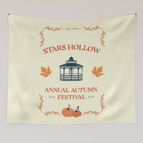 Item preview, Stars Hollow Annual Autumn Festival designed and sold by h-helladesign.