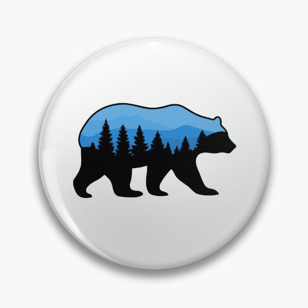 Artikelvorschau, Forest Wanderer: Majestic Bear Roaming the Wilderness entworfen und verkauft von Timegraf.