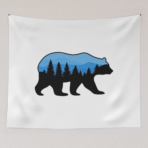 Artikelvorschau, Forest Wanderer: Majestic Bear Roaming the Wilderness entworfen und verkauft von Timegraf.