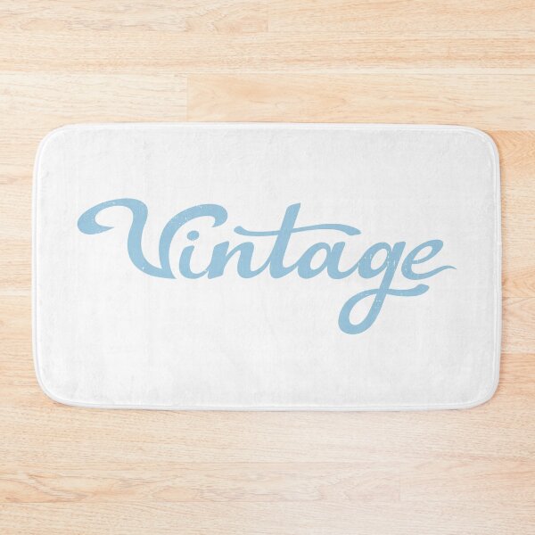 Item preview, Vintage Distressed Typography Blue designed and sold by NataliePaskell.
