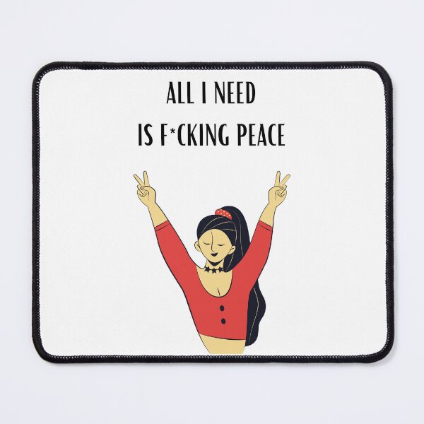 Item preview, All i need is peace designed and sold by BlissThreads.