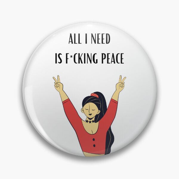 Item preview, All i need is peace designed and sold by BlissThreads.