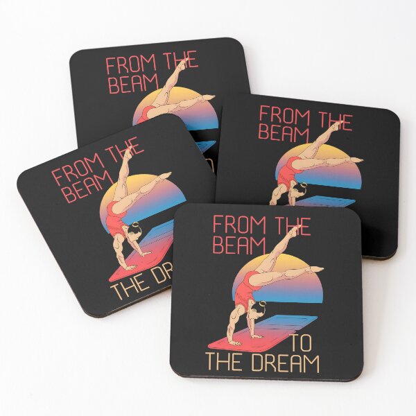 Item preview, From the Beam to the Dream, Funny gifts for gymnastic dad designed and sold by MikeKart.