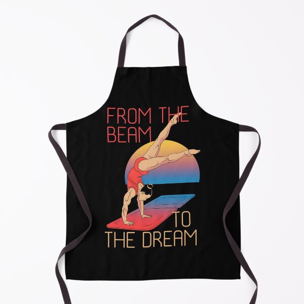 Item preview, From the Beam to the Dream, Funny gifts for gymnastic dad designed and sold by MikeKart.