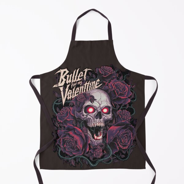 Item preview, “Bullet for My Valentine Inspired Skull and Roses Artwork” designed and sold by Thaivi Design.