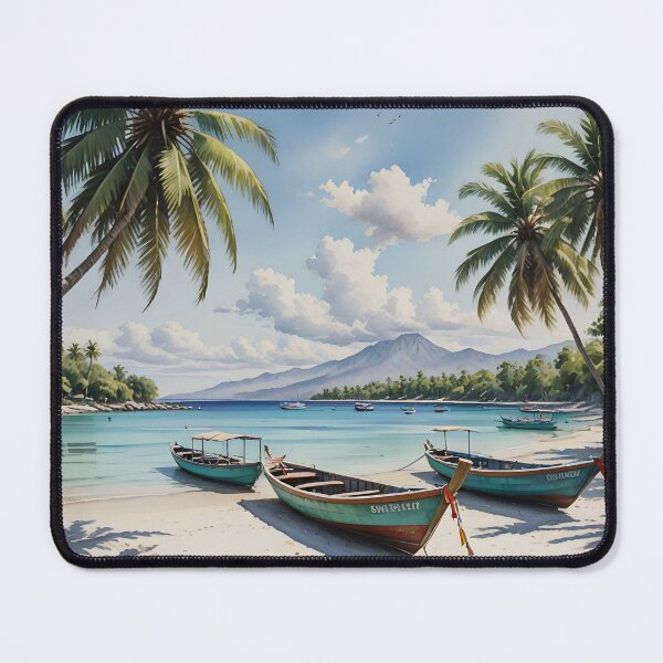 Item preview, Gili Meno Beach: White Sands of Indonesian Paradise designed and sold by LSVart.