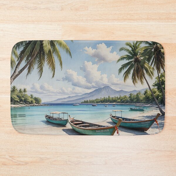 Item preview, Gili Meno Beach: White Sands of Indonesian Paradise designed and sold by LSVart.