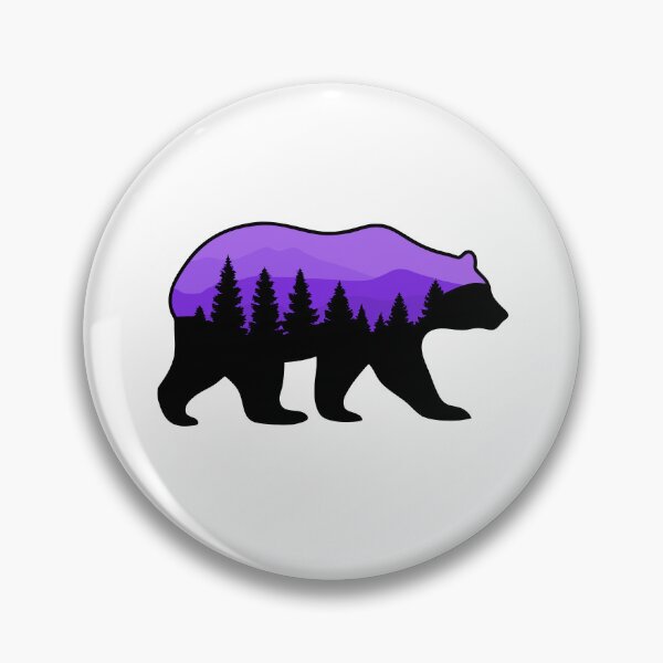 Artikelvorschau, Forest Wanderer: Majestic Bear Roaming the Wilderness entworfen und verkauft von Timegraf.