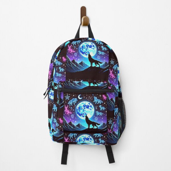 Item preview, Mystical Wolf and Starry Constellations designed and sold by Taans-Creation.