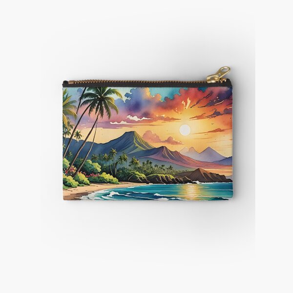 Item preview, Maui, Hawaii: Golden Sands and Lush Volcanic Peaks designed and sold by LSVart.