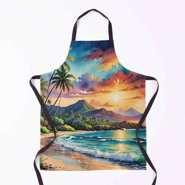 Item preview, Maui, Hawaii: Golden Sands and Lush Volcanic Peaks designed and sold by LSVart.