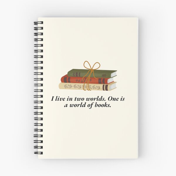 Item preview, I live in two worlds - Rory Gilmore designed and sold by h-helladesign.