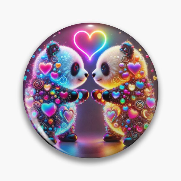 Item preview, Lovely Panda Loves designed and sold by GloriousArtSKD.