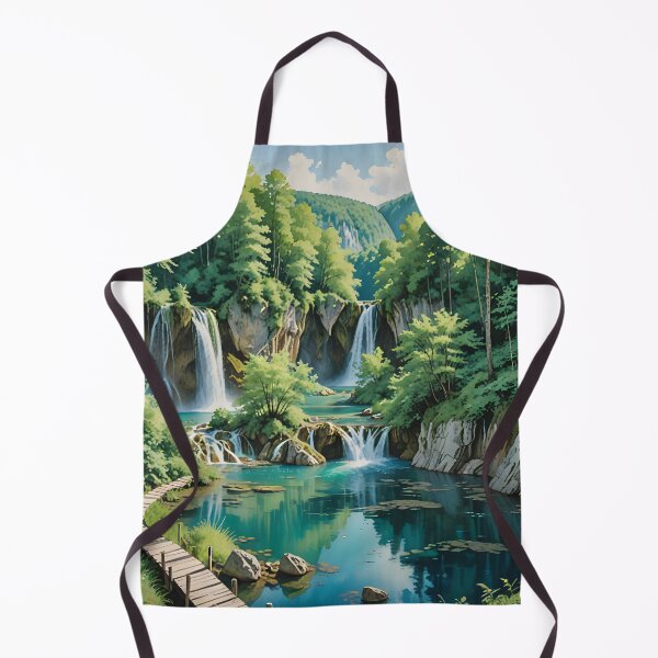 Item preview, Plitvice Lakes National Park: Cascading Waterfalls and Turquoise Lakes designed and sold by LSVart.
