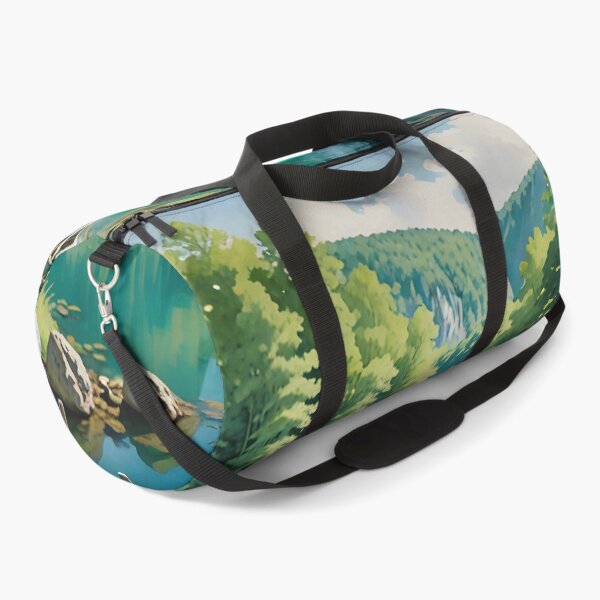 Item preview, Plitvice Lakes National Park: Cascading Waterfalls and Turquoise Lakes designed and sold by LSVart.