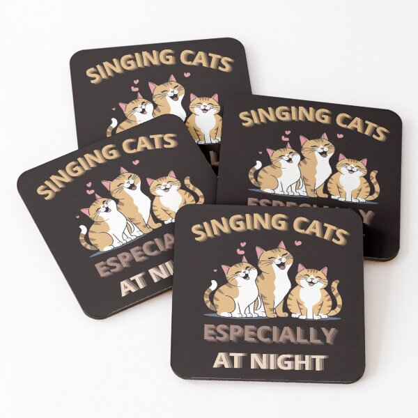 Item preview, SINGING CATS designed and sold by Tadeusz1.