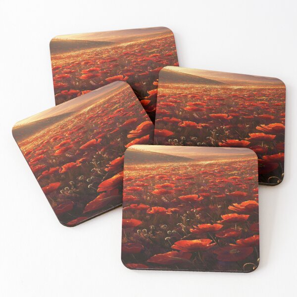 Item preview, IMPERIAL RED POPPIES  designed and sold by CaraCarmen-shop.