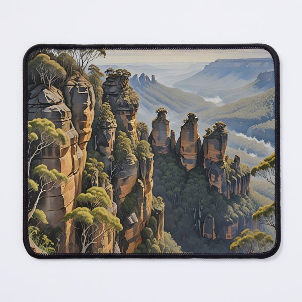Item preview, Three Sisters, Blue Mountains: Iconic Australian Sandstone designed and sold by LSVart.