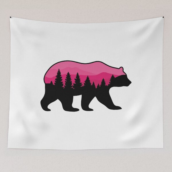 Artikelvorschau, Forest Wanderer: Majestic Bear Roaming the Wilderness entworfen und verkauft von Timegraf.