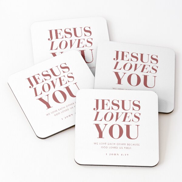 Item preview, God Christian Scripture 1 John 4:19 designed and sold by daughterinchrist93.
