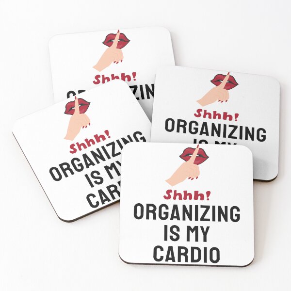 Item preview, Woman shhh Organizing Is My Cardio women Organizer designed and sold by SlocifieShop.