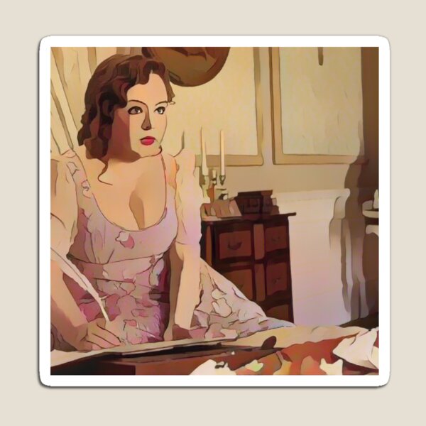 Aperçu de l'œuvre Penelope Featherington écrit pour Whistledown créée et vendue par Ink And Inspire.