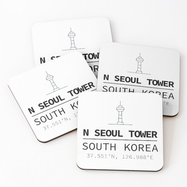 Item preview, Minimalist Seoul Tower - Korea designed and sold by JSFStore.