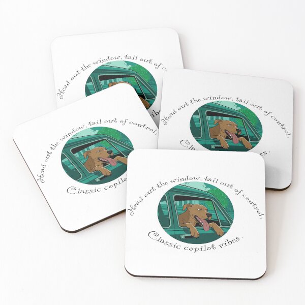 Item preview, Copilot vibes with dogs designed and sold by JennyFinns.
