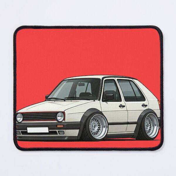 Item preview, Hot hatch classic car  designed and sold by GingaDesigns.