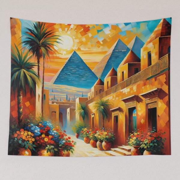 Item preview, A View of Flowers from Egypt Collection by shs_kenya designed and sold by Shs-Kenya.