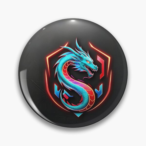 Item preview, Neon Dragon Gaming Design - Futuristic Gamer Art designed and sold by AurabyUrvisha.