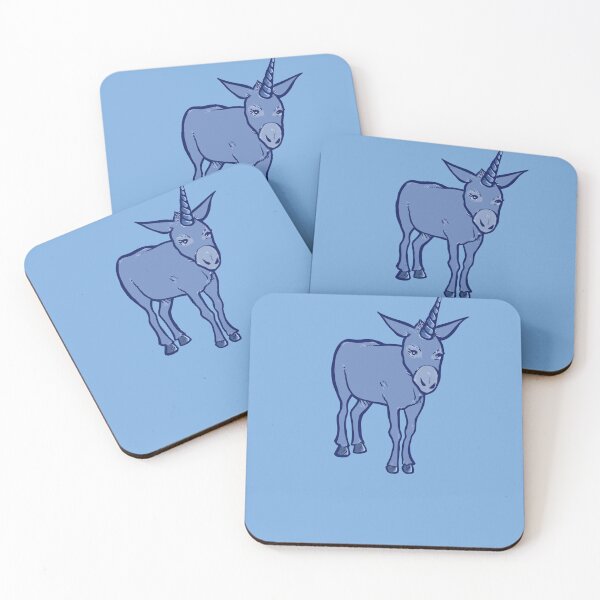 Item preview, Blue Unicorn Donkey  designed and sold by FrictionMaxxing.