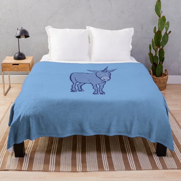 Item preview, Burro unicornio azul designed and sold by FrictionMaxxing.