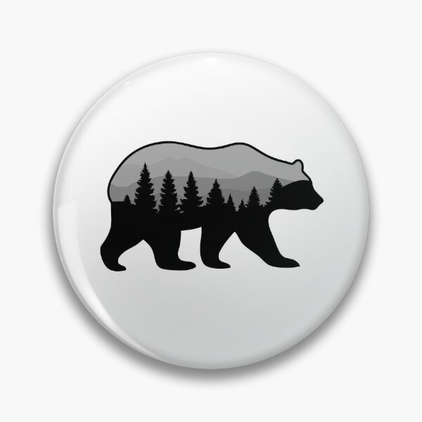 Artikelvorschau, Forest Wanderer: Majestic Bear Roaming the Wilderness entworfen und verkauft von Timegraf.