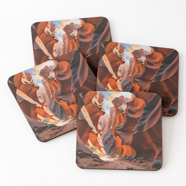 Item preview, Antelope Canyon: Red and Orange Sandstone Majesty designed and sold by LSVart.
