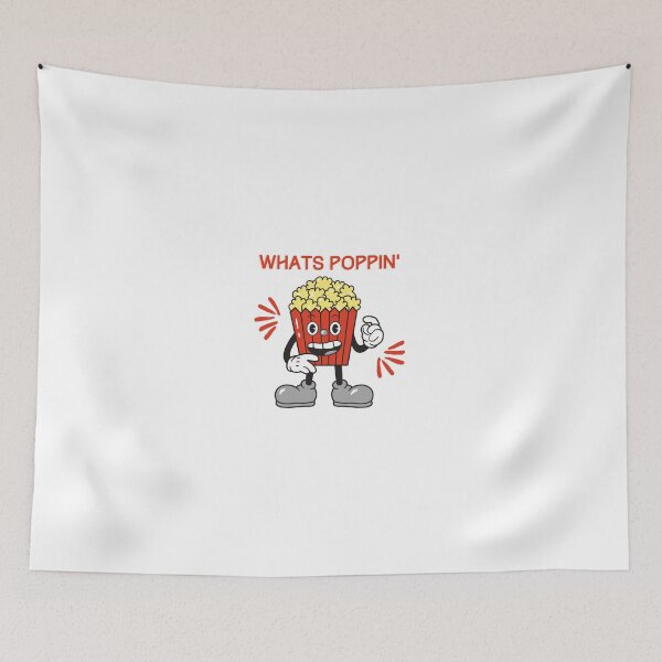 Item preview, Whats Poppin - Red - Popcorn designed and sold by TishCO.