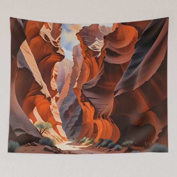Item preview, Antelope Canyon: Red and Orange Sandstone Majesty designed and sold by LSVart.