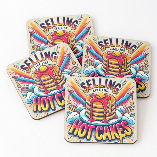 Item preview, Vibrant Pancake Design: Selling Like Hotcakes designed and sold by RainbowSlide.