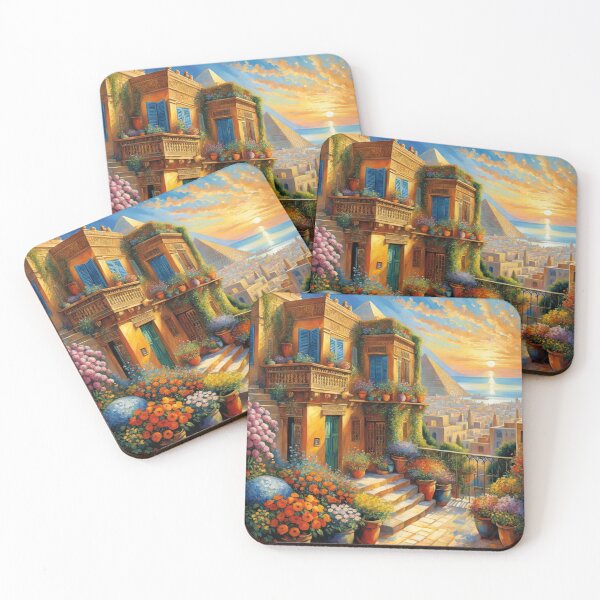 Item preview, A View of Flowers from Egypt Collection by shs_kenya designed and sold by Shs-Kenya.
