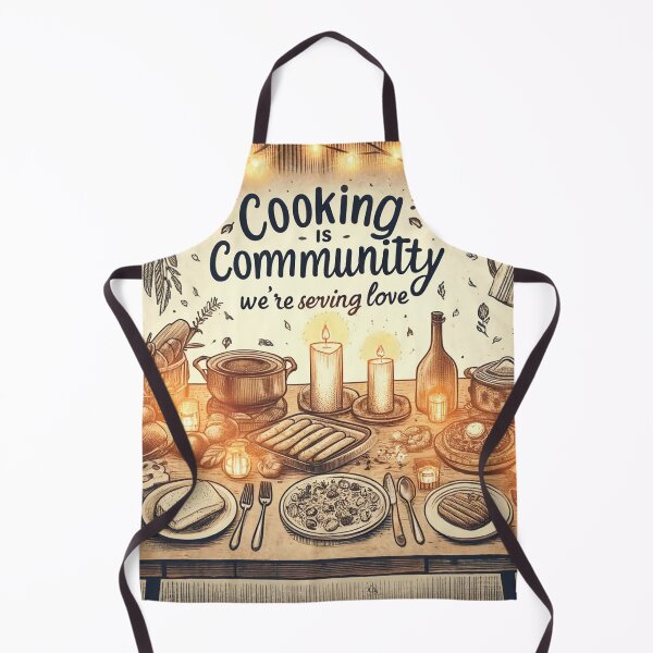 Item preview, Cooking is Community designed and sold by alw951.