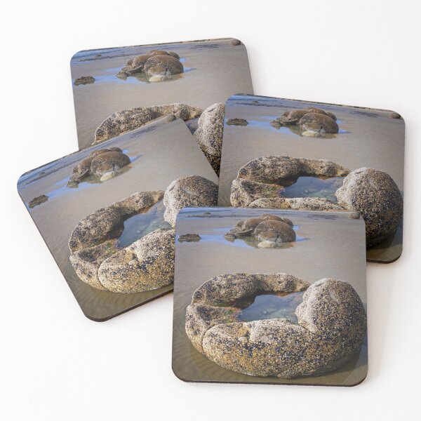 Item preview, Majestic Moeraki Boulders at Sunrise - East Coast New Zealand Coastal Landscape Photography designed and sold by Rocky Mountain Artistry.