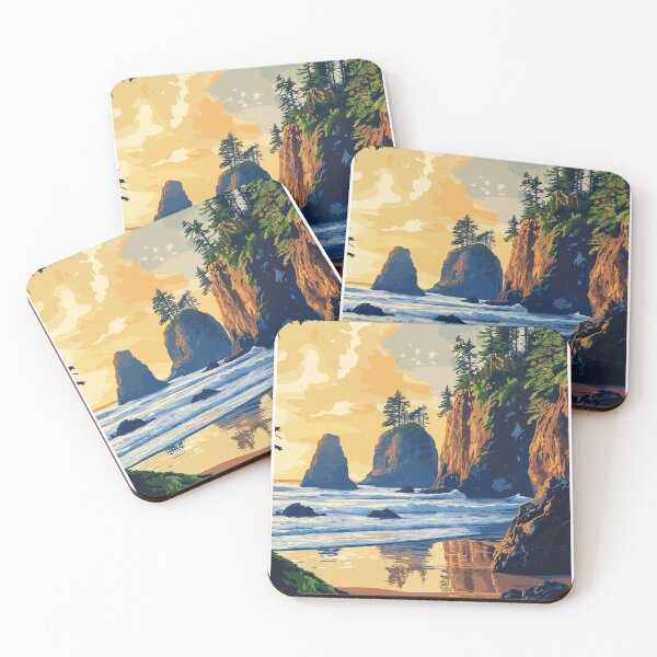 Item preview, Rialto Beach Washington designed and sold by MisfitPrintsUs.