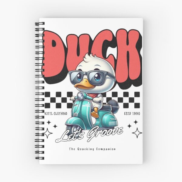 Item preview, Add a playful and retro vibe to your collection with this adorable 'Duck on a Scooter' design designed and sold by Colorten.