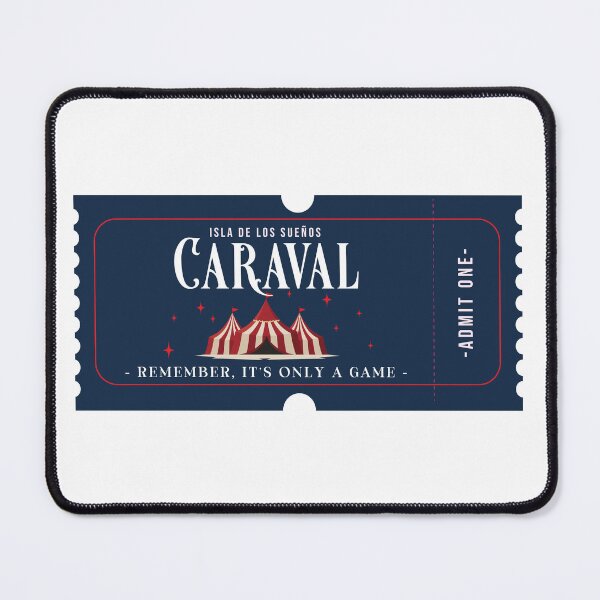 Item preview, Caraval ticket - Remember, it's only a game designed and sold by h-helladesign.