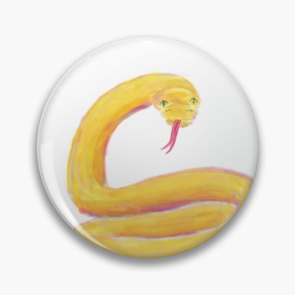 Item preview, Friendly yellow snake coiled designed and sold by aditikkumar.