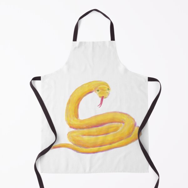 Item preview, Friendly yellow snake coiled designed and sold by aditikkumar.