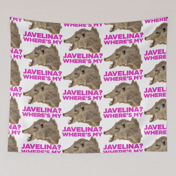 Item preview, Where's My Javelina? designed and sold by acquiesce13.