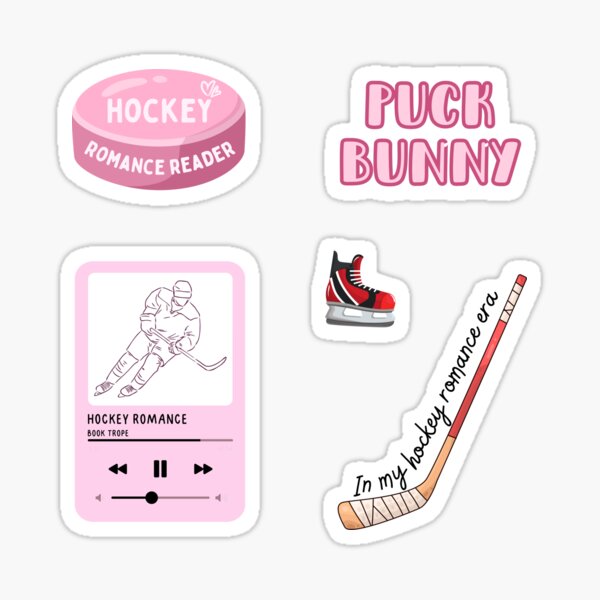 Item preview, Hockey romance era bookish set designed and sold by medimidoodles.