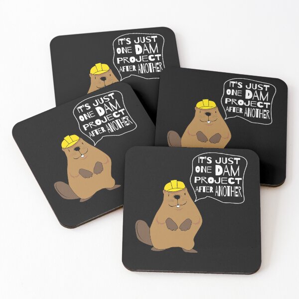 Item preview, It's Just One Dam Beaver Cartoon Kids designed and sold by MooonTees.